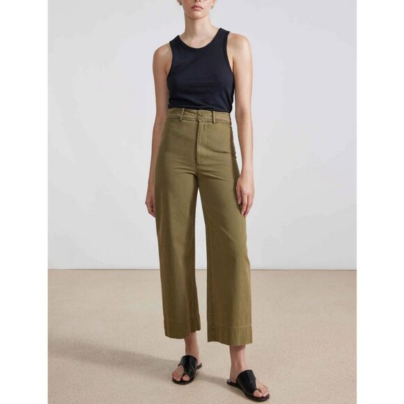 Apiece Apart Chino Merida Pants in Olive Sz 10